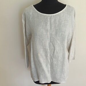 Terzo Millenio Linen Top